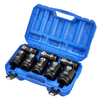Draper HI-TORQ® Metric Deep Impact Socket Set, Sq. Dr. (8 Piece) 1-3