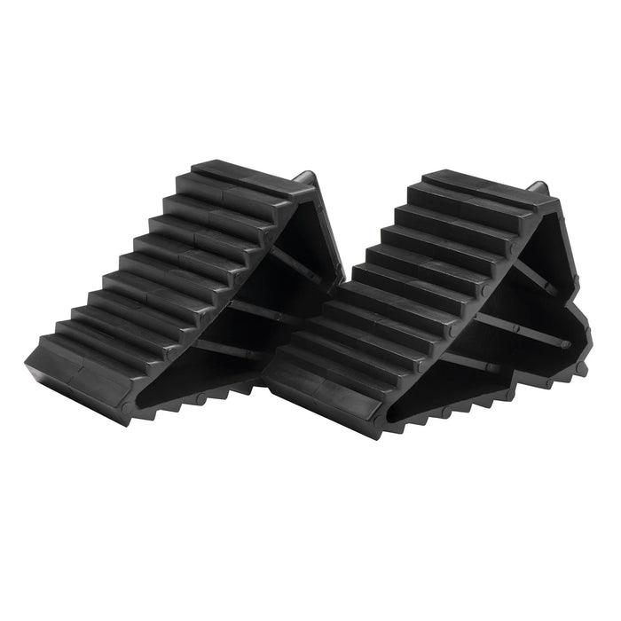 Draper Plastic Wheel Chocks, 2 Tonne (Pair) - PWC1