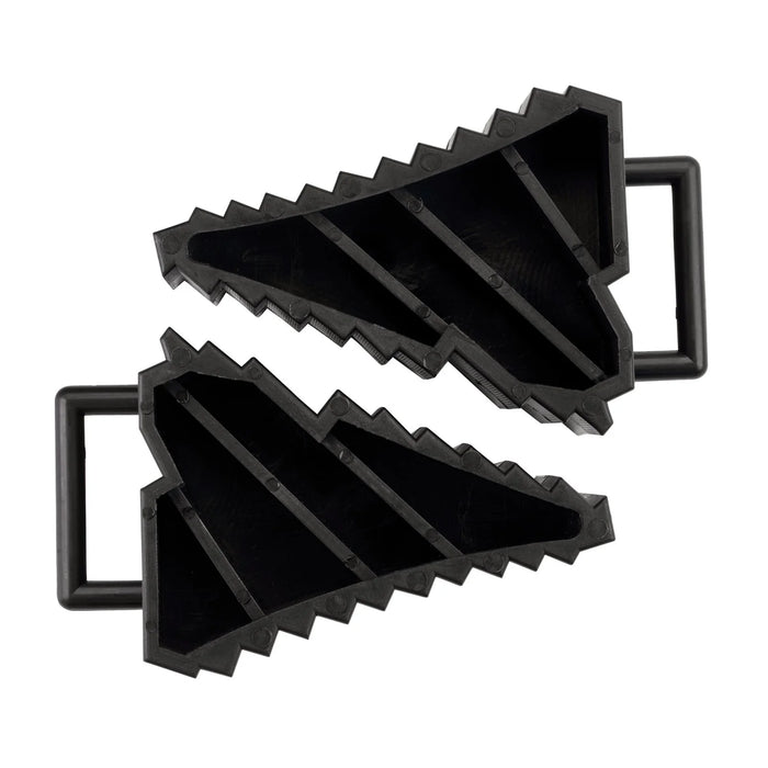 Draper Plastic Wheel Chocks, 2 Tonne (Pair) - PWC1