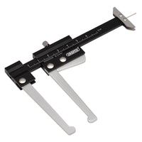 Draper Brake Disc Caliper with Tread Depth Gauge, 0-60mm - BDTG
