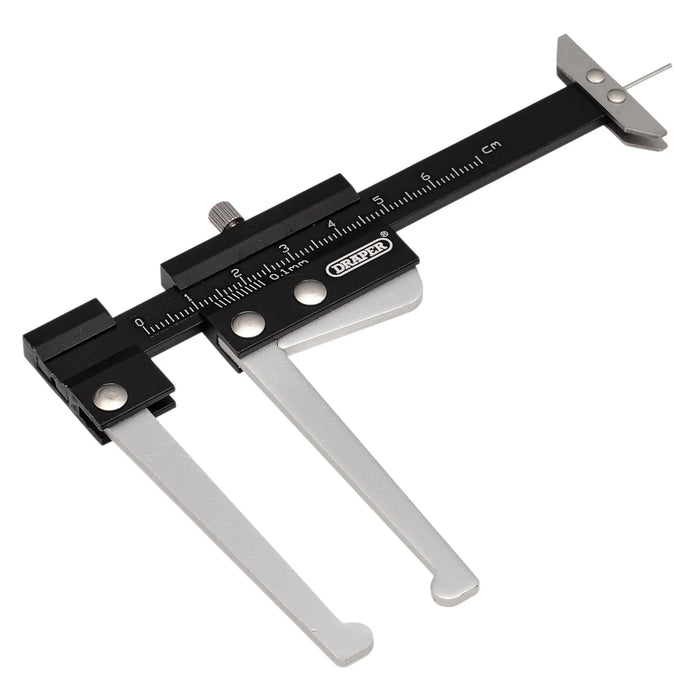 Draper Brake Disc Caliper with Tread Depth Gauge, 0-60mm - BDTG