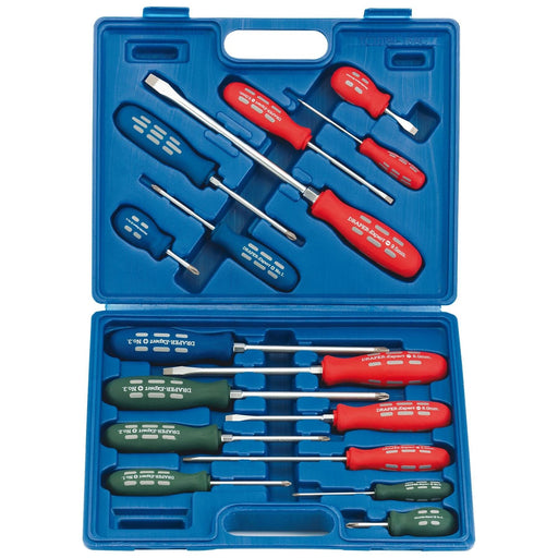 Draper Mechanic's/Engineer's Screwdriver Set (16 Piece) 56773 Draper - Town Tools 