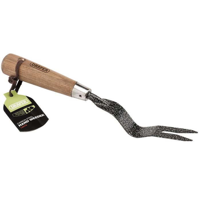 Draper Carbon Steel Hand Weeder with FSC Ash Handle - A3093/I/FSC