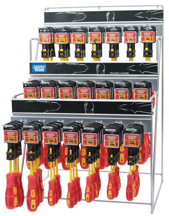 Draper Dispenser with 48 x 960 VDE Insulated Screwdrivers 02060 Draper - Town Tools 