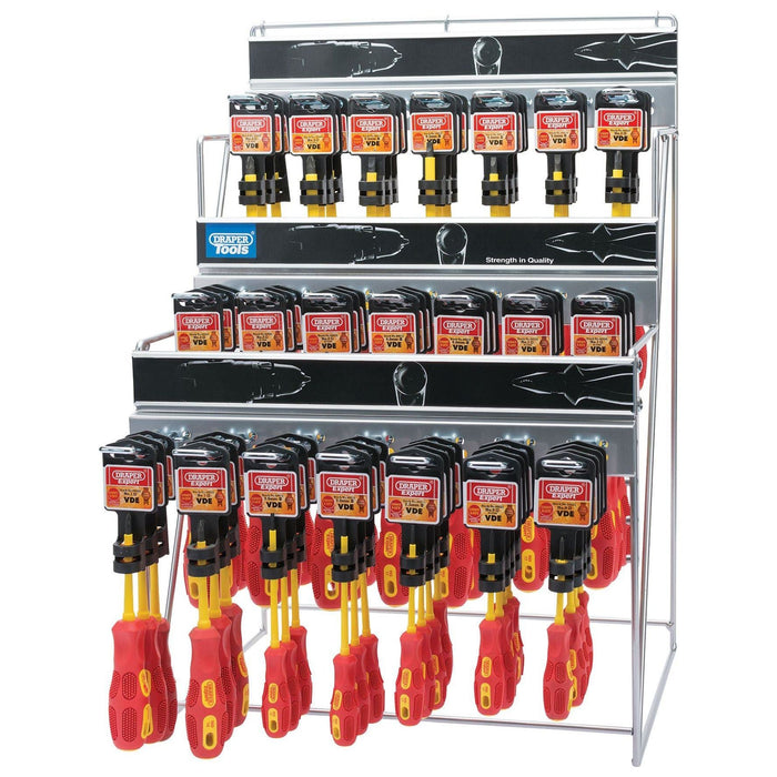 Draper Dispenser with 48 x 960 VDE Insulated Screwdrivers 02060 Draper - Town Tools 
