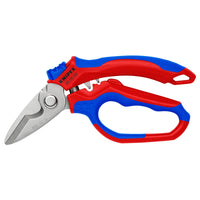 KNIPEX 95 05 20 SB Angled Electricians' Shears, 160mm - 95 05 20 SB