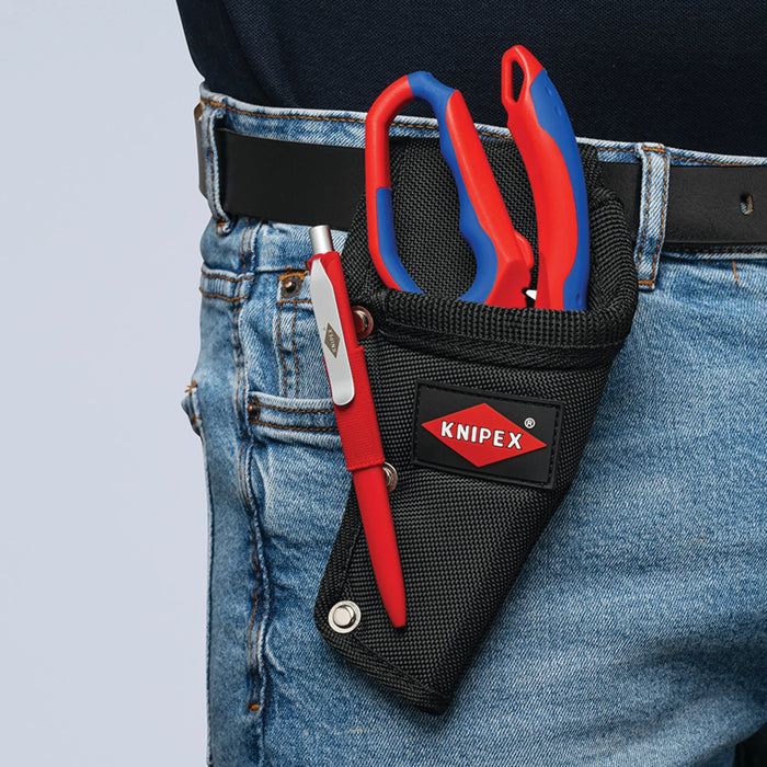 KNIPEX 95 05 20 SB Angled Electricians' Shears, 160mm - 95 05 20 SB