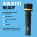 Ring Heavy Duty Rubber LED Torch - 50 Lumens (RT5196) Ring Automotive - Town Tools 
