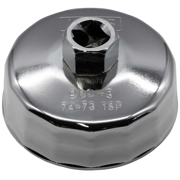Sealey Oil Filter Cap Wrench 73-74mm/15F (903-3)