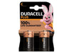 Duracell C Cell Plus Power +100% Batteries (Pack 2) Duracell - Town Tools