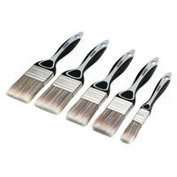 Draper Soft Grip Flat Paint Brush Set (5 Piece) - PB-FLAT-5 Piece