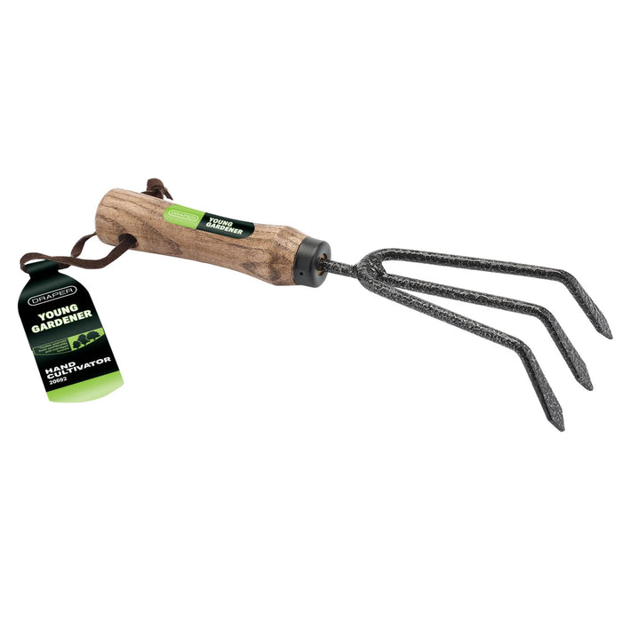 Draper Young Gardener Young Gardener Hand Cultivator with Ash Handle - YG/HC