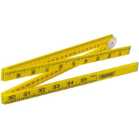 Draper Plastic Folding Rule, 1m - PFR/1M