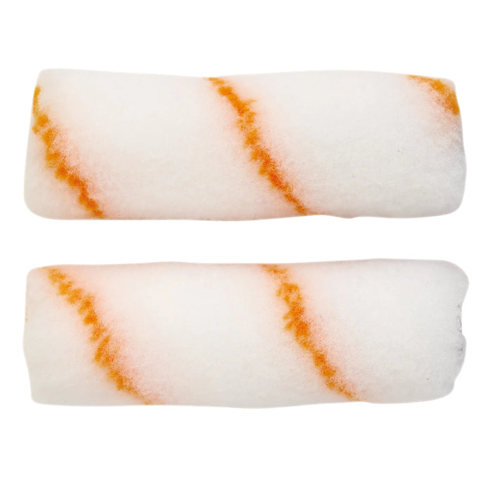 Draper Medium Pile Polyester Roller Sleeves, 4"/100mm (Pack of 2) - SLEEVE-4PM