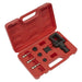 Sealey Motorcycle Chain Splitter & Riveting Tool Set Heavy-Duty SMC4 Sealey - Town Tools 