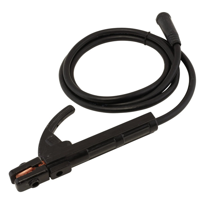 Draper MMA Welding Electrode Holder with 10/25 Dinse-type Plug, 1.8m, 200A