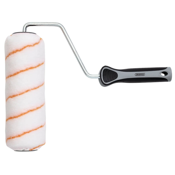 Draper Long Pile Polyester Paint Roller with Soft Grip Handle, 9"/230mm