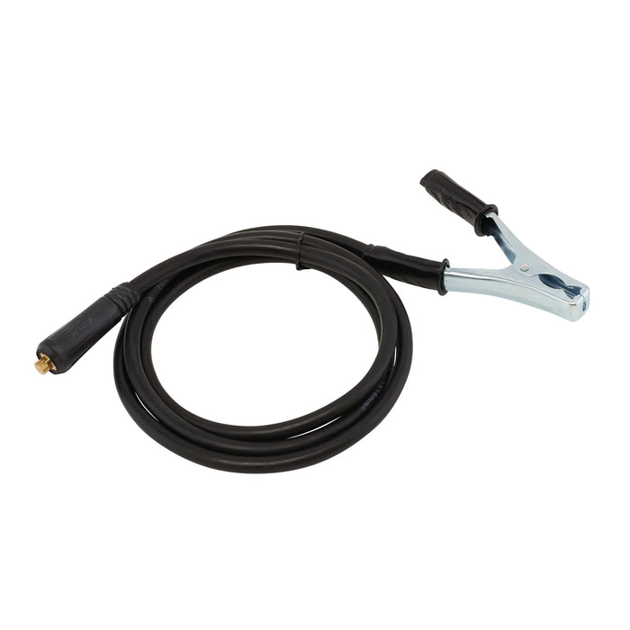 Draper MMA Welding Earth Lead and Clamp with 10/25 Dinse-type Plug, 1.8m, 200A