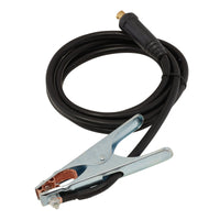 Draper Expert MMA Welding Earth Lead and Clamp with 35/50 Dinse-type Plug, 3m