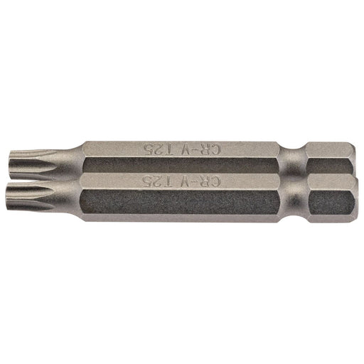 Draper TX-STAR Insert Bit, 1/4" Hex, 50mm Long, T25 (Pack of 2) Draper - Town Tools 