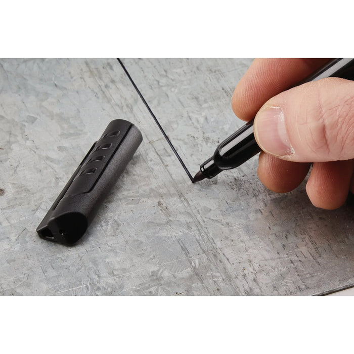 Draper Marker Pens, Black (Pack of 2) - MP2BK