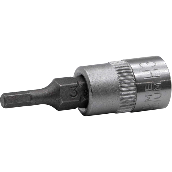 Sealey 1/4"Dr Hex Bit Socket Bit H3 (37mmL)