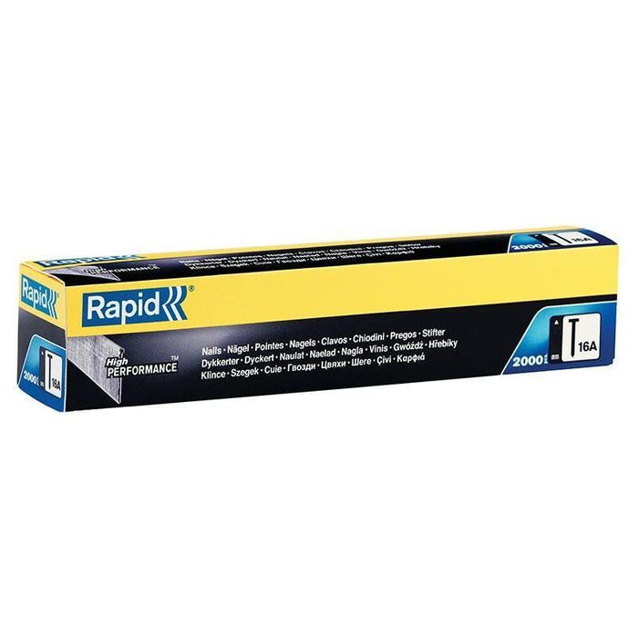 Rapid 16A 20° Galvanised Brad Nails 38mm (Box 2000) Rapid - Town Tools