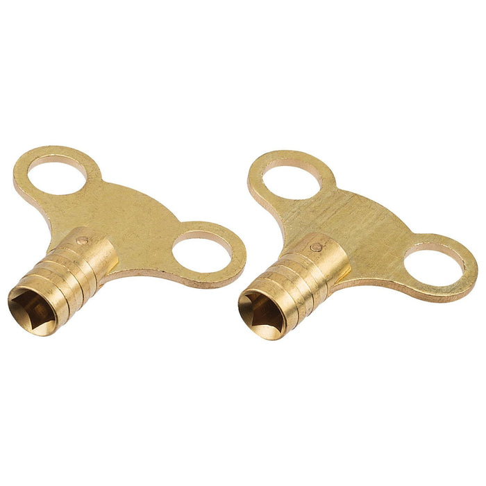 Draper Brass Radiator Key 43799 Draper - Town Tools 