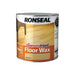 Ronseal Diamond Hard Floor Wax Natural 2.5 litre Ronseal - Town Tools