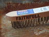 Faithfull Heavy-Duty Stainless Steel Scratch Brush, 3 Row Faithfull - Town Tools