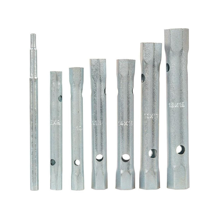 Silverline Box Spanner Metric Set 6pce 8 - 19mm Silverline - Town Tools 