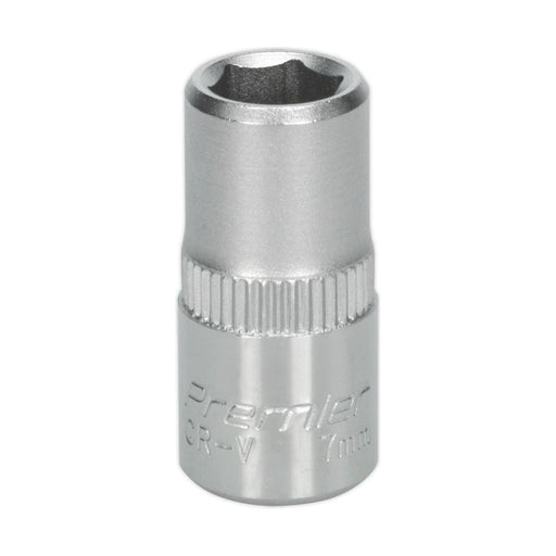 Sealey WallDrive Socket 7mm 1/4"Sq Drive S1407 Sealey - Town Tools 