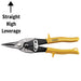 Teng Tools Tin Snip High Leverage Straight Teng Tools - Town Tools 