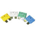 Wot-Nots Fuses - Standard Blade - Assorted - Pack Of 4 (15A/20A/25A/30A) Pearl - Town Tools 