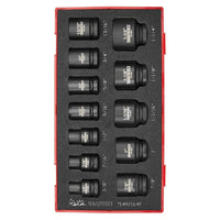 Teng Tools 1/2" Impact Socket Set AF DIN FOAM1 16 Pieces