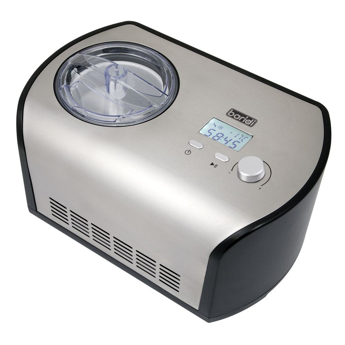 Baridi Ice Cream Maker with Fast Freeze 1.2L Capacity - Stainless Steel