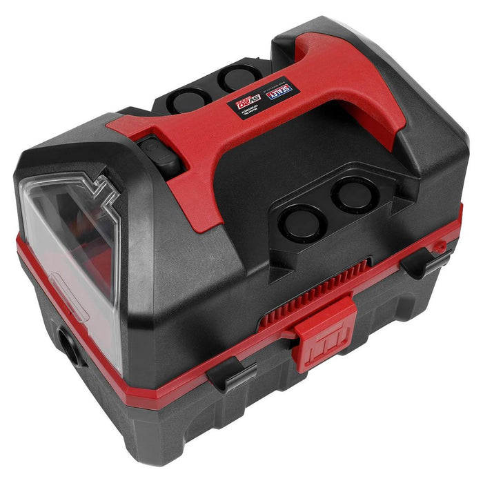 Sealey SV20 Series 10L Cordless Wet & Dry Vacuum Cleaner 20V - Body Only Sealey - Town Tools 