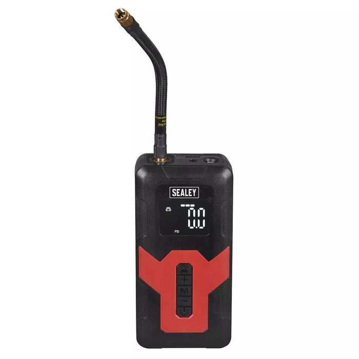 Sealey Tyre Inflator & Power Bank with Worklight Rechargeable 12v, CTI140 Sealey - Town Tools