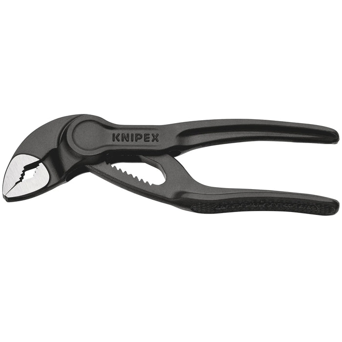 KNIPEX 87 00 100 BK Cobra® XS Pipe Water Pump Pliers, 100mm - 87 00 100 BK