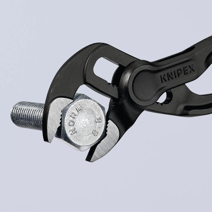 KNIPEX 87 00 100 BK Cobra® XS Pipe Water Pump Pliers, 100mm - 87 00 100 BK