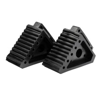 Draper Rubber Wheel Chocks, (Pair) 3-6