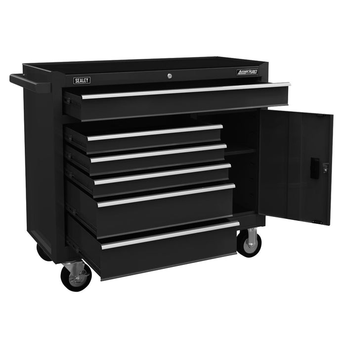 American Pro American PRO Rollcab 6 Drawer - Black AP4106B American Pro - Town Tools 