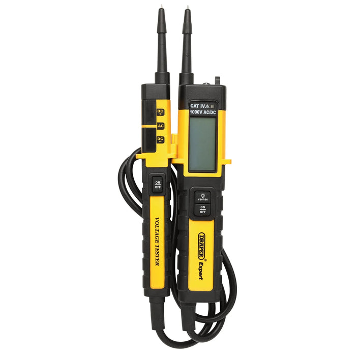 Draper Expert AC/DC High Voltage CAT IV Tester, 1000V - AC/DC