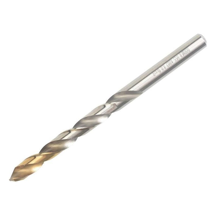 Dormer A002 HSS-TiN Coated Jobber Drill 8.00mm OL:117mm WL:75mm Dormer - Town Tools