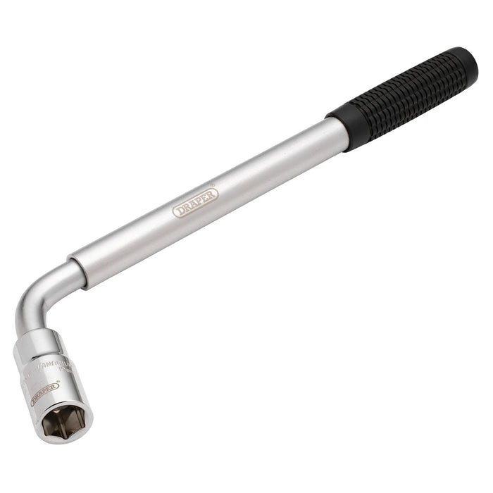 Draper Extending Wheel Nut Wrench, 1/2" Sq. Dr., 355-550mm - WM17/19A