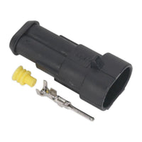 Sealey Superseal Male Connector 2-Way Pack of 5 SSC2M