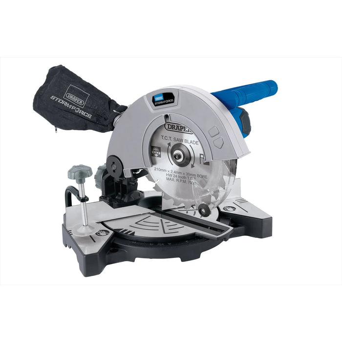 Draper Storm Force® Mitre Saw, 210mm, 1100W - MS210C