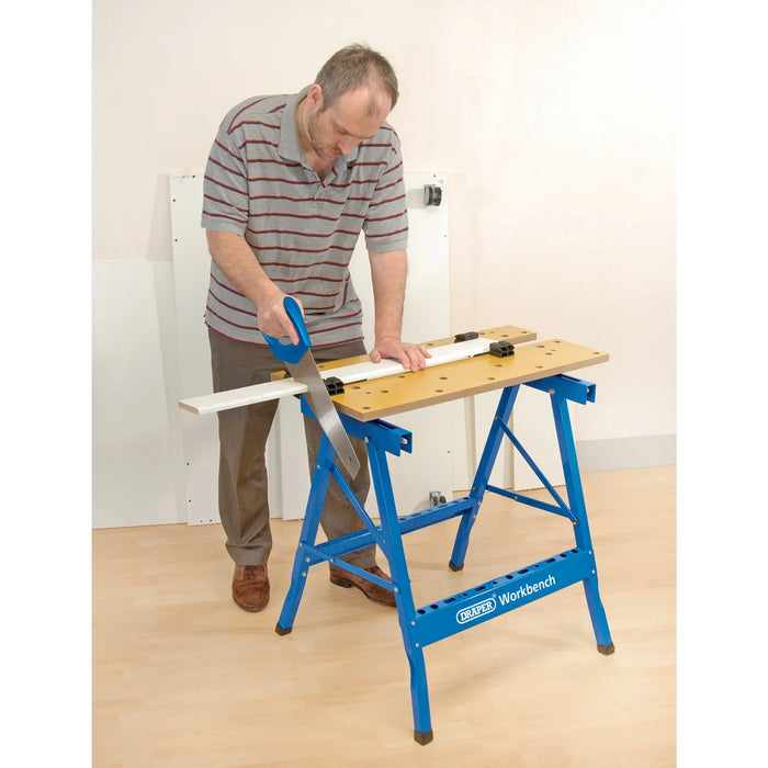 Draper Fold Down Workbench, 800 x 800 x 655mm - WB800Y