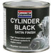 Granville High Temperature Cylinder Paint - Black Satin - 250ml Granville - Town Tools 