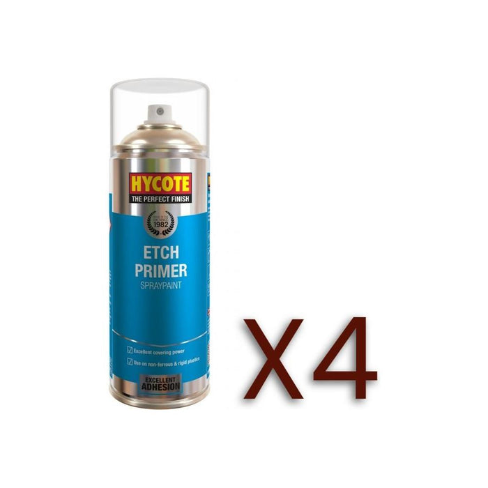 4x Hycote XUK433 Etch Primer 400ml C/O Hycote - Town Tools 